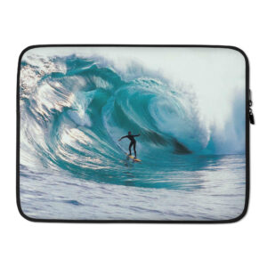 Laptop Sleeve With Surf Man
